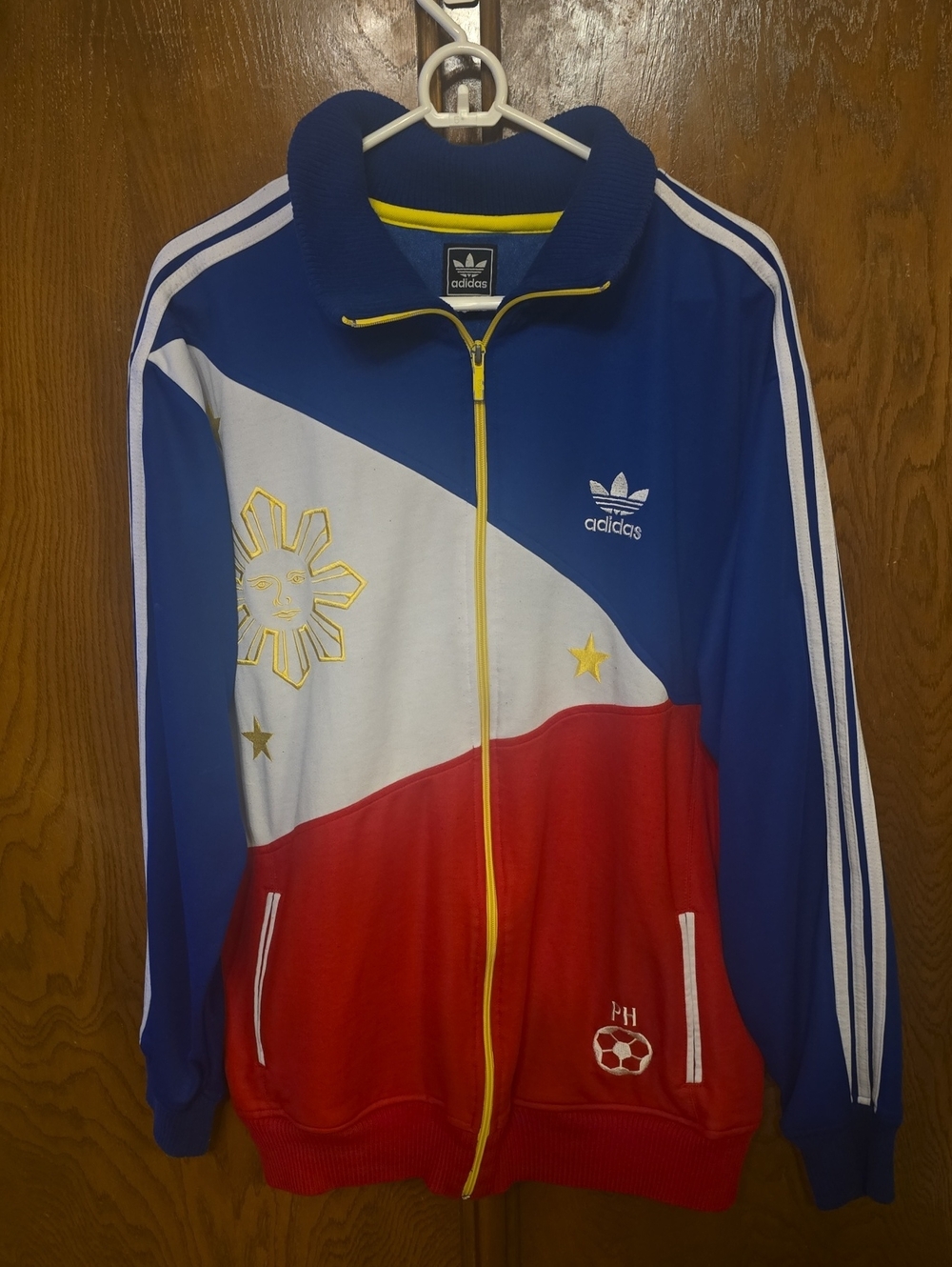 Philippines Team Adidas  Track Jacket Size XL
